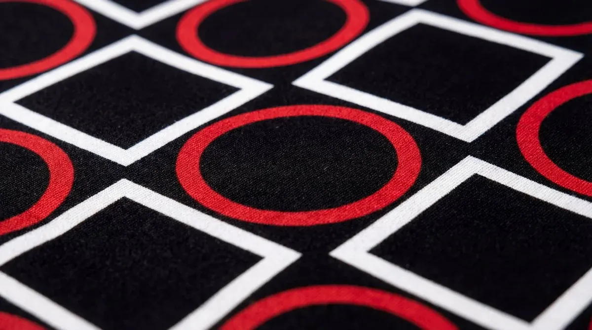 Cover kasur kain — pilihan warna White, Light Blue, Motif