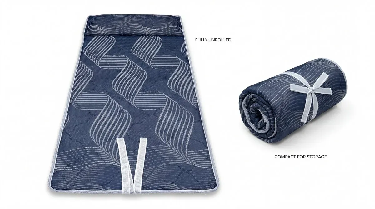 Kasur Lantai Ada Kepala — dengan kepala/bantal